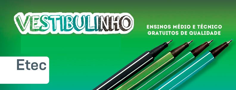 Vestibulinho ETEC 2022