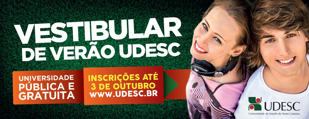 Vestibular UDESC 2022